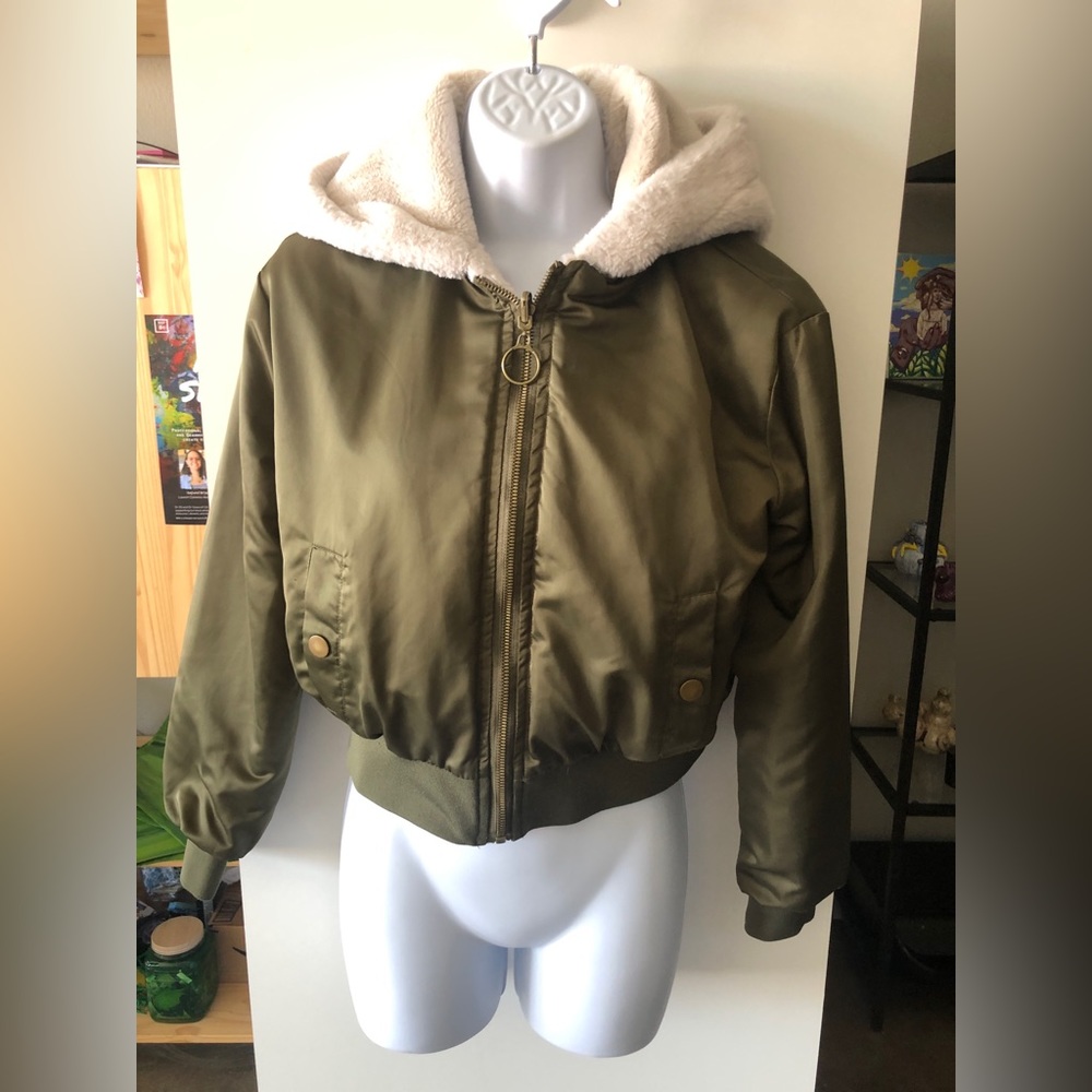Aeropostale reversible bomber jacket.